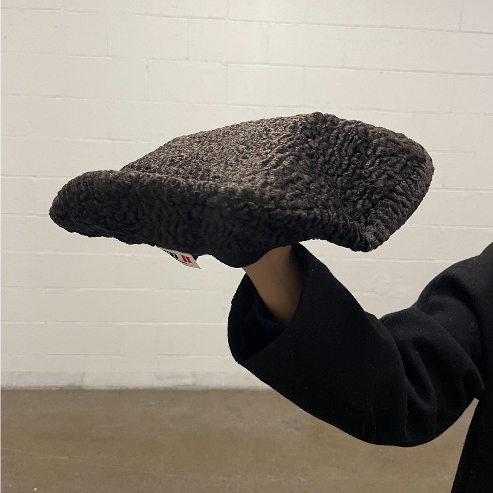 Fur Vintage French beret